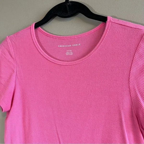 ✨ American Eagle‎ Women’s Hot Pink Top Small - Image 2