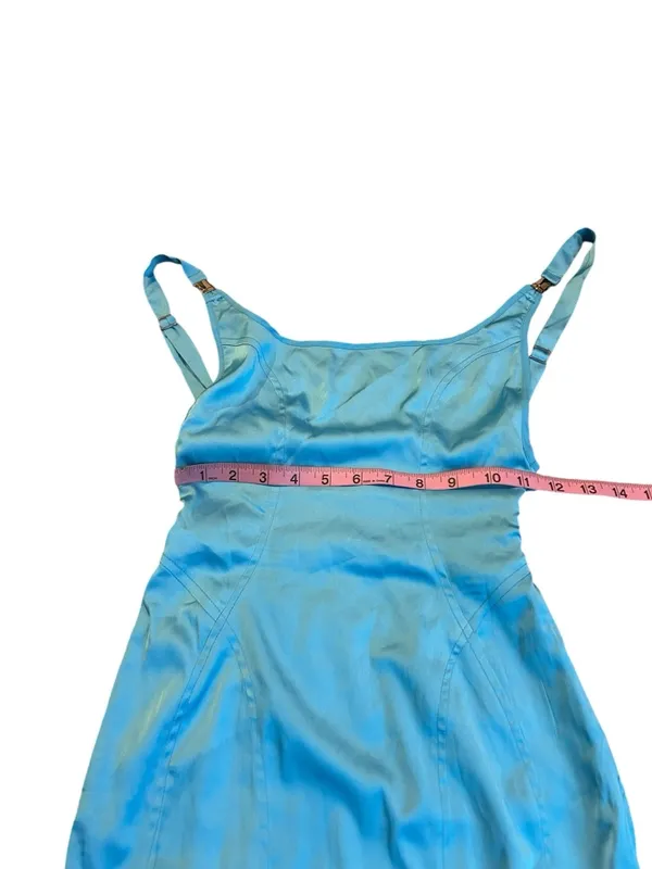 OH POLLY blue mini dress nwt - Image 4