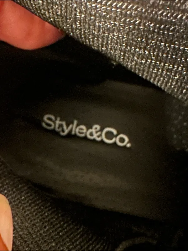 Style & Co Women’s Maliaa Buckled Tall Black Riding Boots - New - Size 7.5 - Image 11