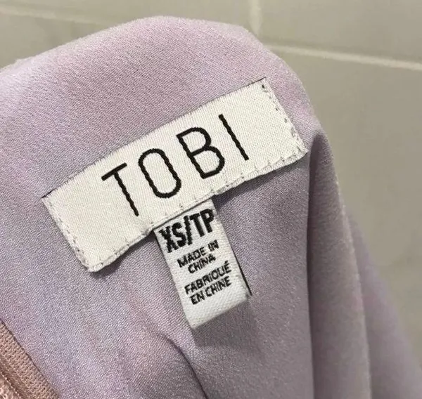 Tobi lilac Mini Dress - Image 5