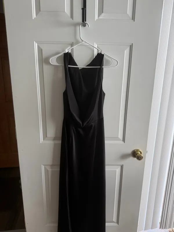 Dynamite Nora Satin Dress - Image 4
