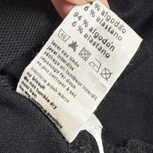 Lacoste Womens Black Piqué Cotton Stretch Polo T-Shirt Dress Size 42 F4811 - Image 9