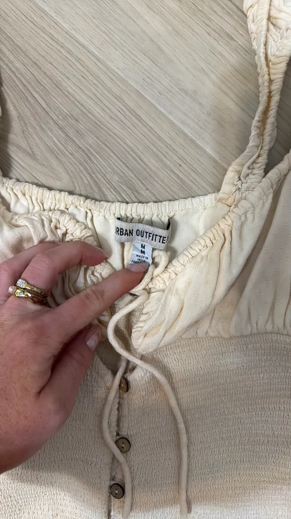 Urban Outfitters cream beige tank - Image 2