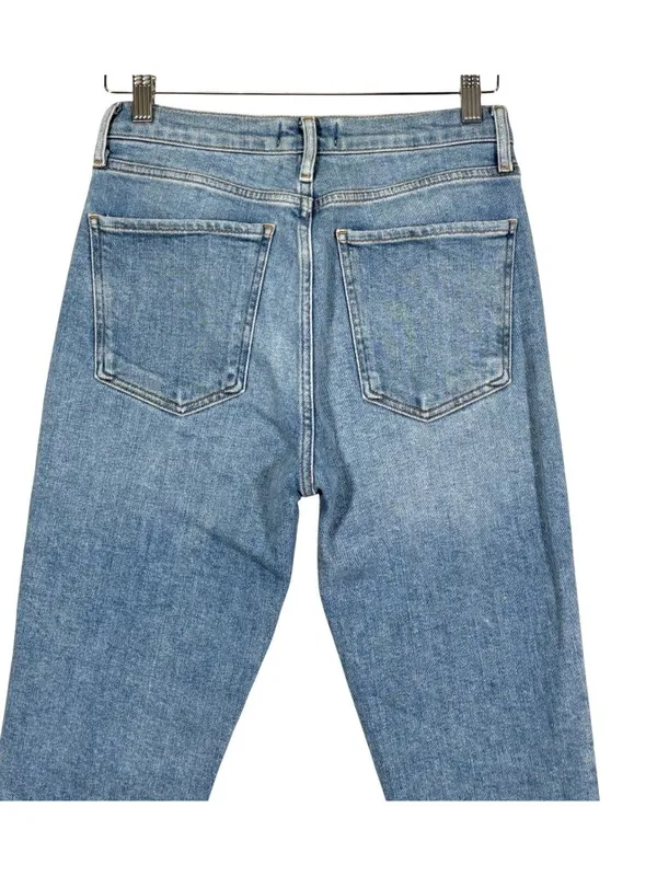 Agolde Nico High Waist Straight Leg Jeans Size 26 - Image 6