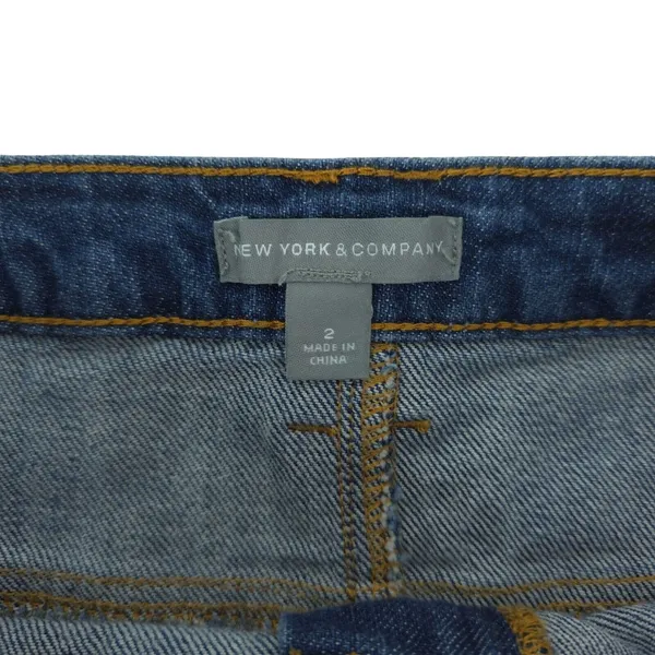 New York & Company Denim Skirt Women’s Size‎ 2 - Image 4