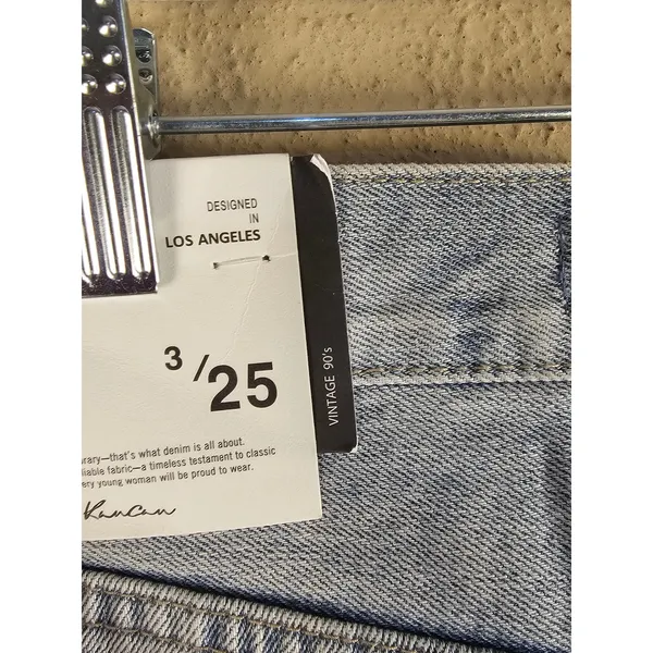NWT KanCan Womens Vintage 90's Wide Leg Jeans‎ 3 25 - Image 5