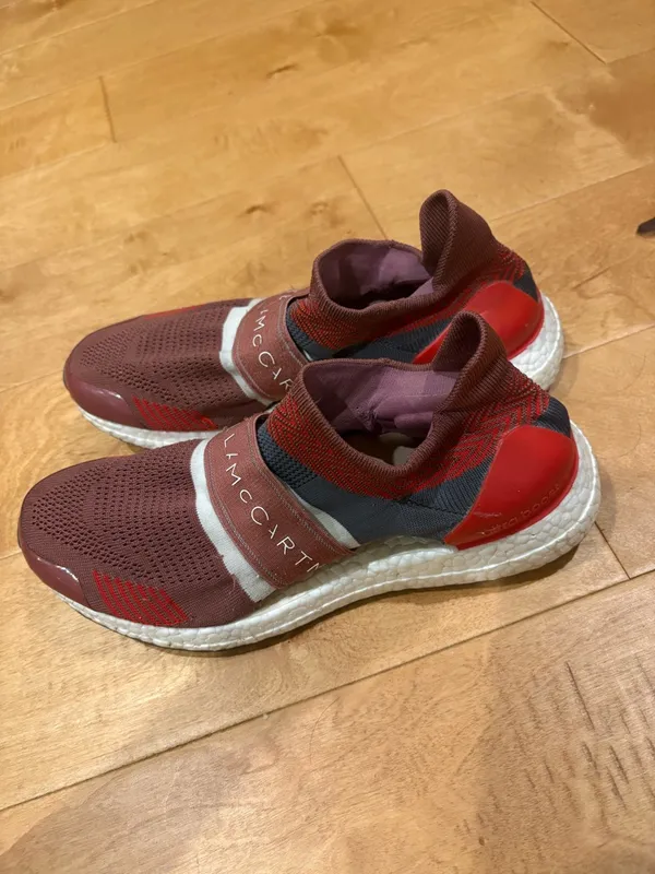 Adidas x Stella McCartney women’s UltraBOOST X 3D sneakers red 8.5 - Image 3