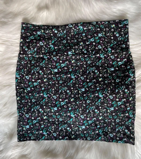 Floral Print Skirt Multi - Image 3