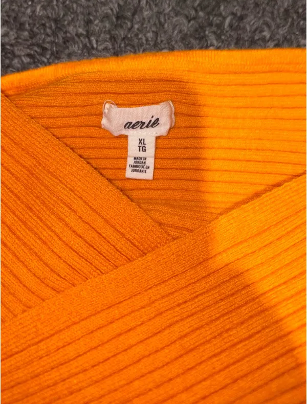 Aerie Top Crossover orange  - Image 2
