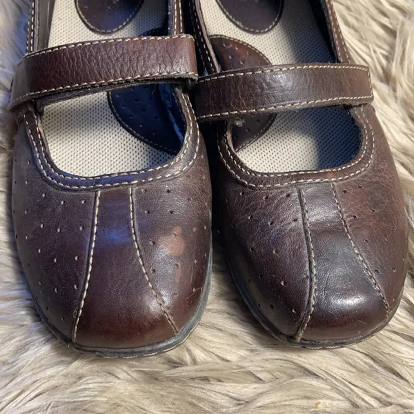 GNW Leather Myrtle Shoes Size 8.5 Medium Brown - Image 8
