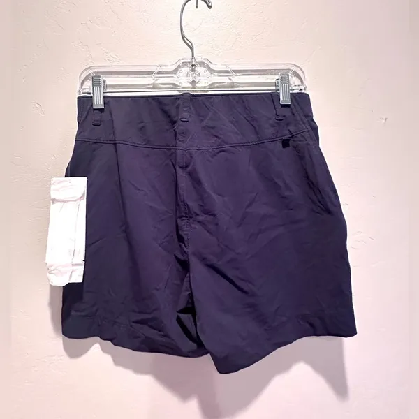 Fig Clothing Women's Navy Blue‎ Del Shorts Size 6 Activewear Gorpcore Hiking NWT - Image 3