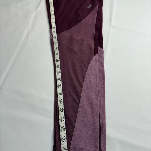PINK Victoria's Secret Burgundy Leggings‎ - Image 6