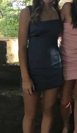 Revolve Blue Mini Dress - Image 2