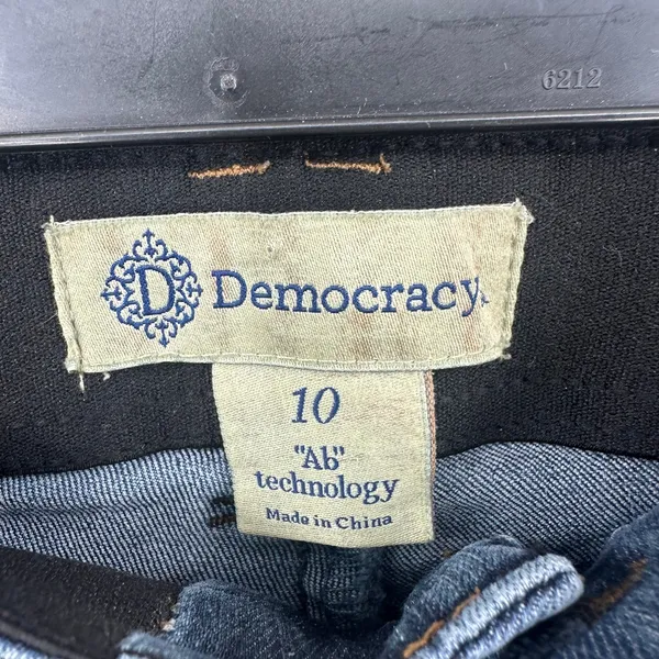 Democracy Size 10 Blue Jeans Skinny Casual Wear‎ Ab Technology - Image 4