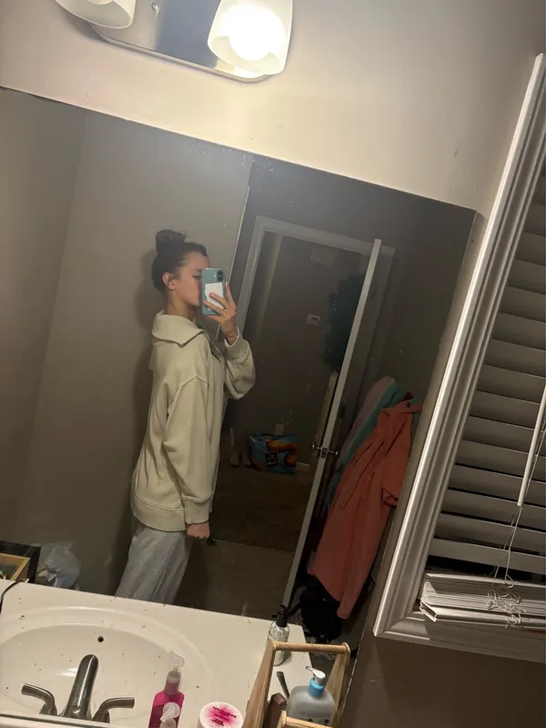 Aerie Half Zip Sweatshirt - Image 3