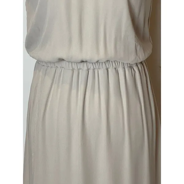 Show Me Your Mumu Taupe Nude Kendall Maxi Side‎ Slit Gown Dress Size XS - Image 9