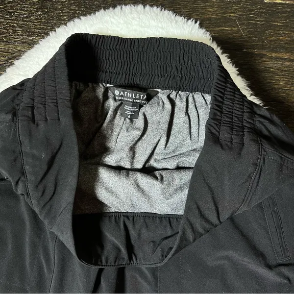 Athleta Chelsea Cargo Lined Jogger Pant in Black - Image 8