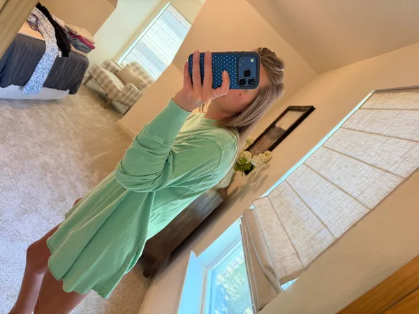 Aerie Green Long Sleeve Tee - Image 2