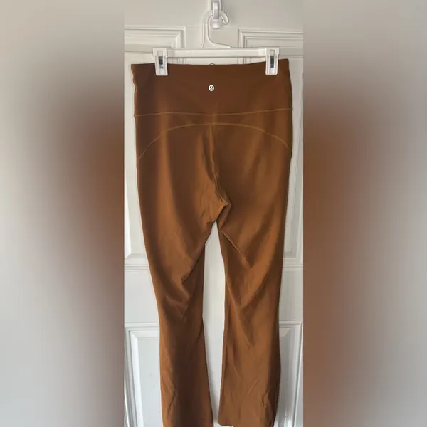 lululemon Align™ Mini-Flare Pant in sable size 12 women’s activewear - Image 4