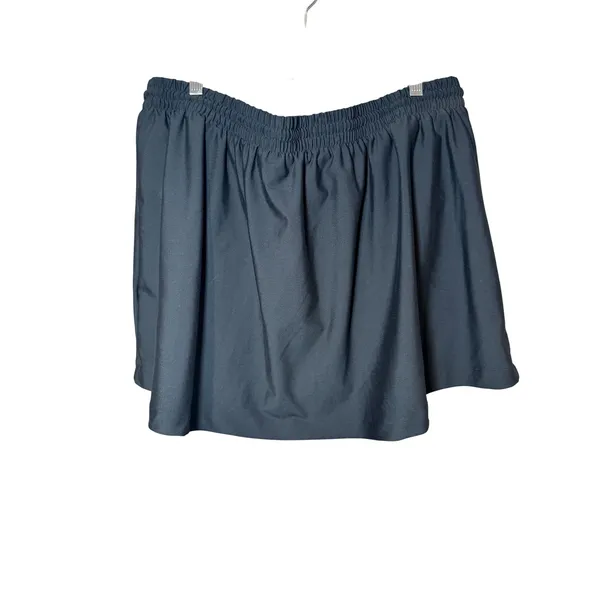 Abercrombie‎ YPB sculptLUX High Rise Flirty Skirt Skort Black Size XXL - Image 3