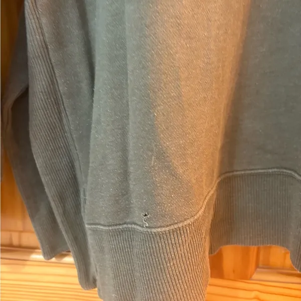 Aerie Size Small Hunter Green Oversized Sweatshirt - Image 7