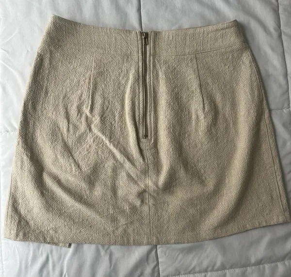 Lioness The Lola Mini Skirt in Oatmeal - Size Small - Image 6