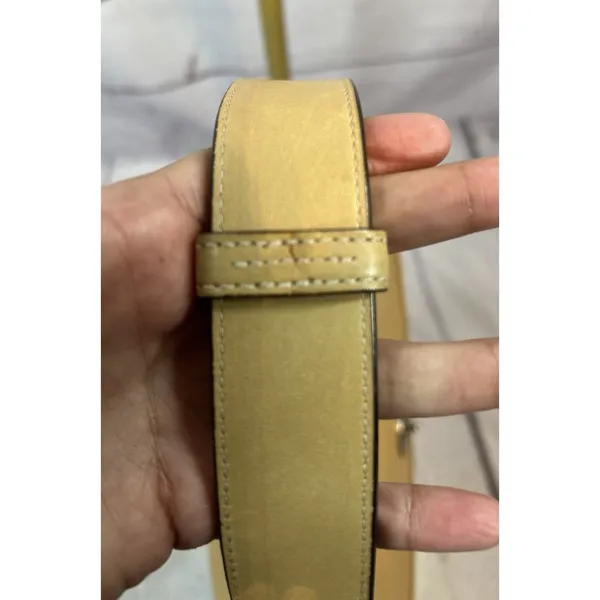 Coach Legacy Leather Flap Shoulder Bag Tan Style F15170 Turnlock - Image 11