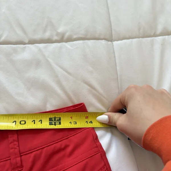 NVO by Lanctot Cropped Pants Womens 2 Red Golf Preppy Outdoor Activewear‎ Luxury - Image 8