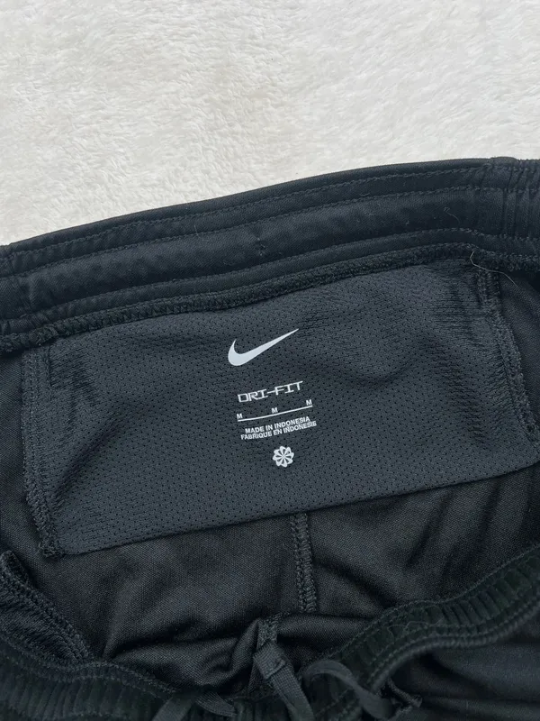 Nike Dri-FIT Challenger Running Pants Men’s M Black Tapered Ankle Zip - Image 5