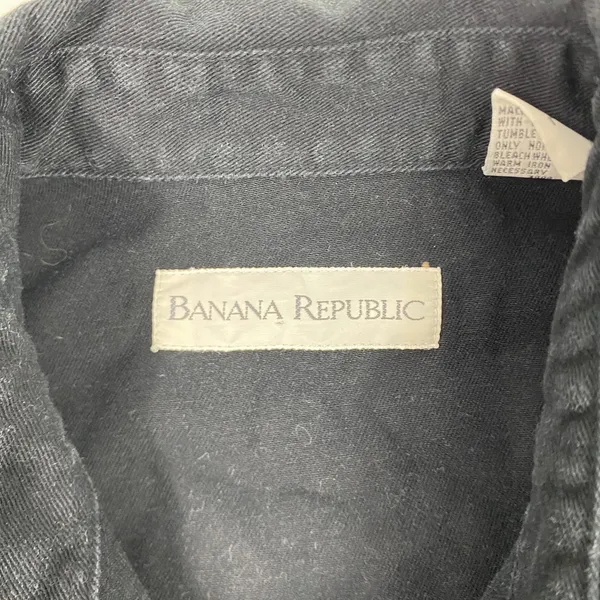 Vintage‎ Banana Republic Vest Womens Large Western Pearl Snap Embroidered Floral - Image 5