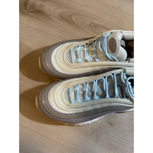 Nike Air Max 97 Plum Chalk Light Cream 8 Women Sneakers 921733-018 Running - Image 3