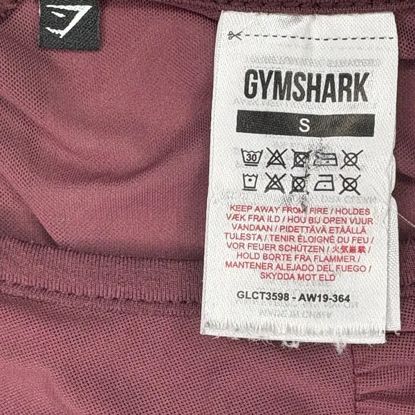 Gymshark Aura Ruched Mesh/Sheer Long Sleeve Crop Top - Image 8