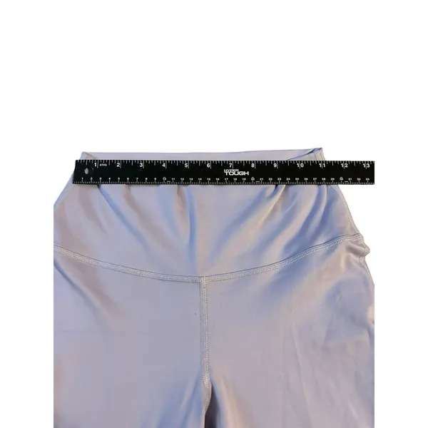 Gilly Hicks Recharge High Rise Flare Leggings in Lavender - Size Medium Short - Image 7