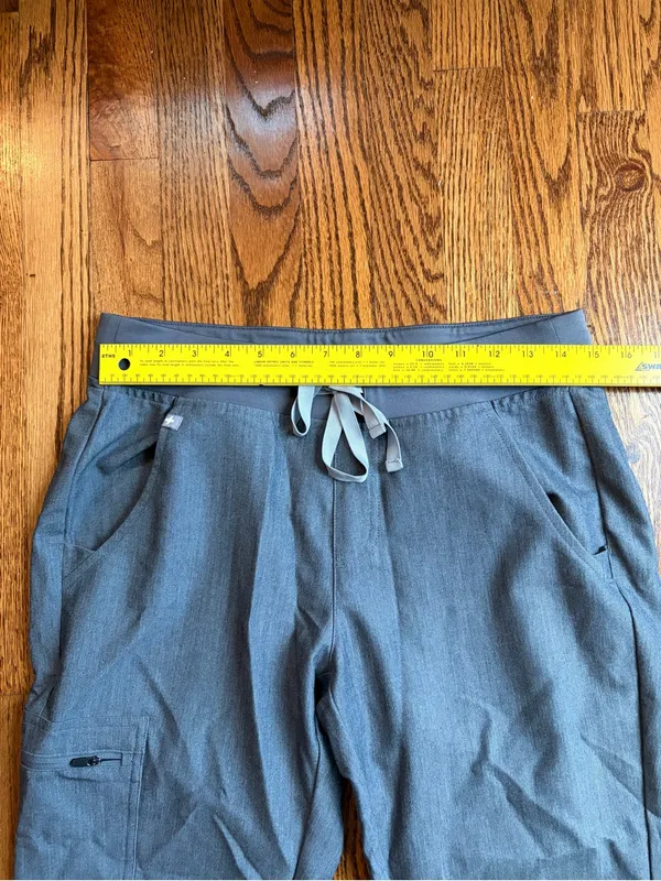 FIGS Technical Collection Scrub Jogger Pants | Women’s S Petite | Heather Gray - Image 7