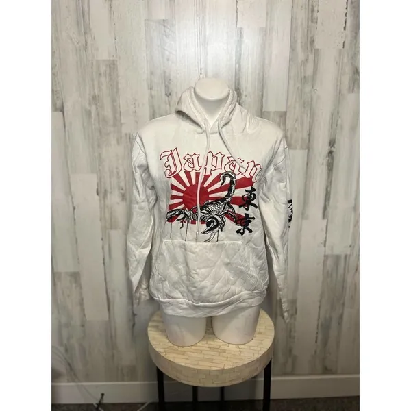 Hoodie white White Size L - Image 4