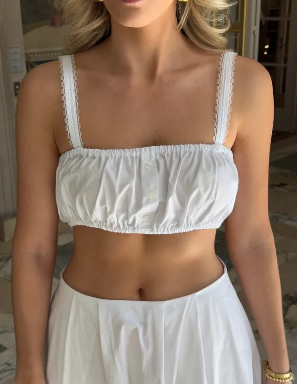 Zara White Top - Image 2