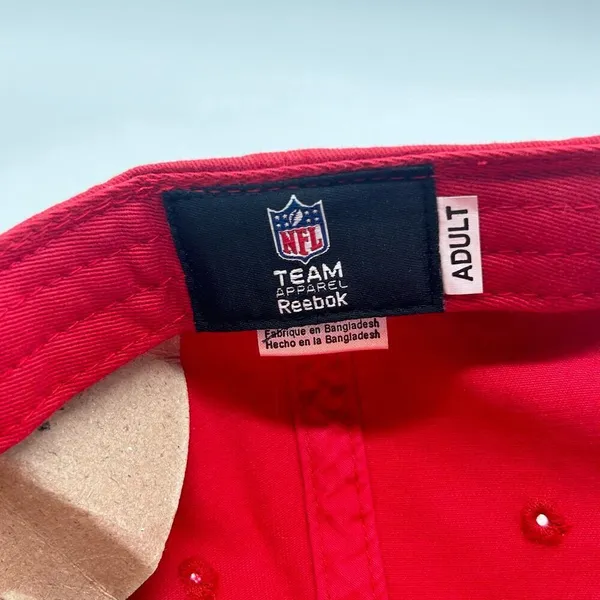 Reebok New York Giants Hat Womens‎ OS Red Rhinestone Gem Cap NFL Football NEW - Image 11