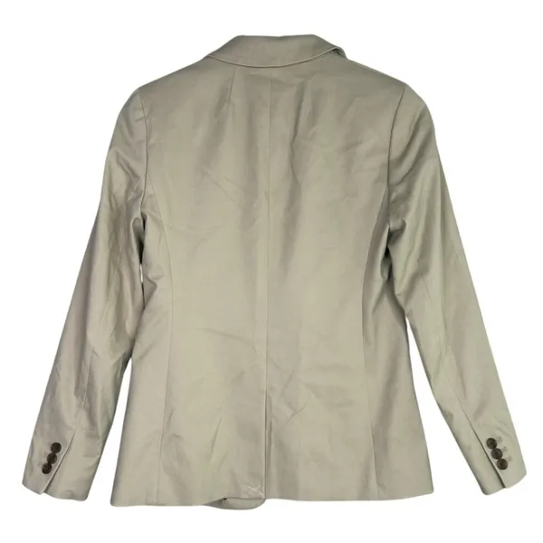 J. Crew Willa Long Sleeve Single Button Stretch Suit Coat Jacket Blazer 2 Beige - Image 12