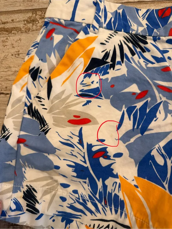 Gap Floral Print Casual Shorts - Image 6
