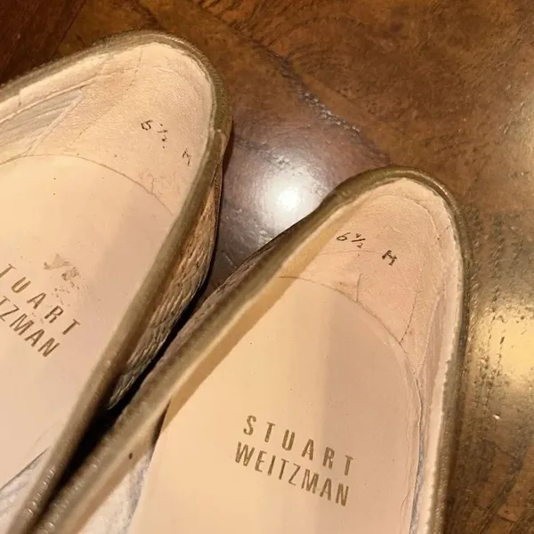 Stuart Weitzman Tan Candy Cork Flat Shoes(6.5M) - Image 9