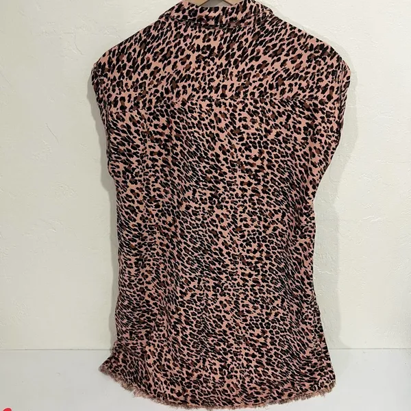 Francesca’s Collection Miami Leopard Print Shift Dress Size Small - Image 5