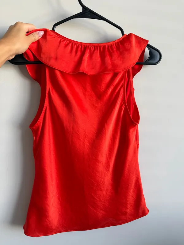 Aritzia Wilfred Tonka Satin Blouse - Image 3
