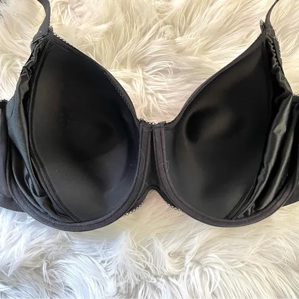 Elomi Amelia Spacer Black Full Figure Molded Underwire Lace Bra 36L 36 L New NWT - Image 8