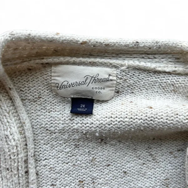 universal thread off white slouchy cardiganl  - Image 5