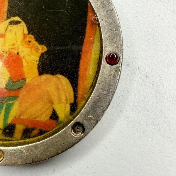 Chico's Vintage Illustrated Round Pendant ✨ - Image 6