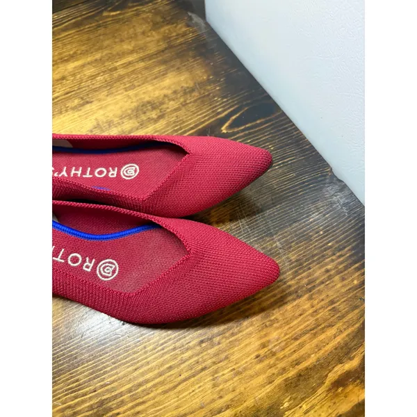 Rothy’s Red‎ Pointed Toe Flats Size 6 - Image 3