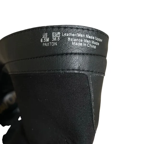Sam Edelman Paxton Women's 6.5 black leather‎ studded tall moto riding boots - Image 9