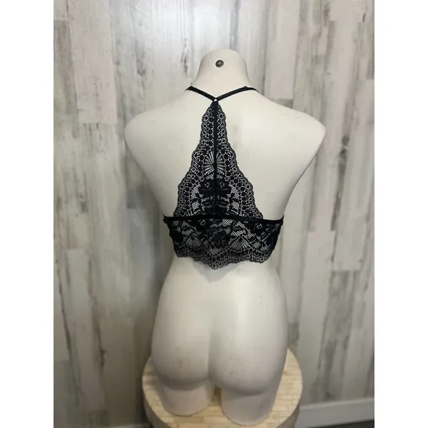 Black laced top Black Size M - Image 2