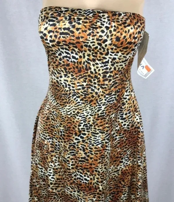 Dare Wear Size XL Strapless Animal Print Dress. New Without Tags - Image 2