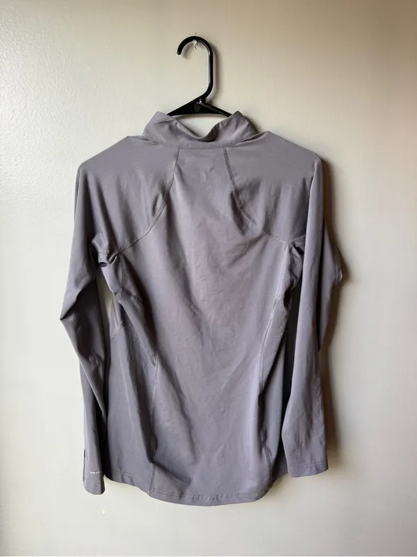 Columbia Gray Half Zip Performance Pullover – Women’s Small - Image 5